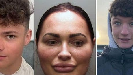 Mum cries 'I'm so sorry' to parents of teens she killed while drink driving