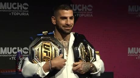 Topuria insiste en Makhachev: &quot;La única razón por la que no quieren que luche contra él es porque saben que voy a derrotarle&quot;