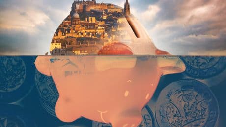 Revealed: Edinburgh engulfed by 'frightening' £1.7bn sea of debt - with worse to come