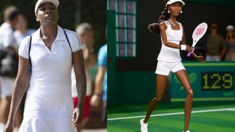 Venus Williams tendrá su Barbie más reivindicativa por la igualdad de derechos