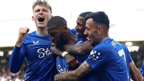 Fulham 1-3 Everton: Vitaliy Mykolenko, Michael Keane and Beto on target as David Moyes' side put a dent in the Cottagers' European ambitions