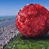 Scientist calculates the size of a MEATBALL made from the entire human race - and it's a lot smaller than you think