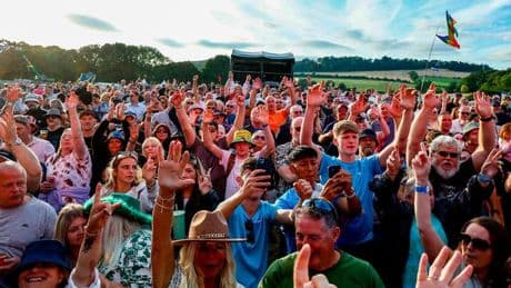 Music lovers enjoy two-day Party at the Palace festival at stunning site in Linlithgow