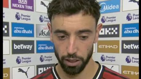 Bruno Fernandes demands two immediate Man Utd improvements after Manchester derby defeat