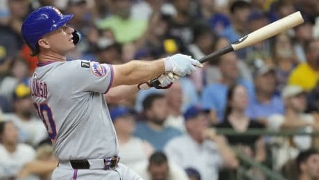 Pete Alonso ties Darryl Strawberry’s Mets all-time home run record