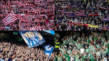 Las aficiones que más han seguido a sus equipos fuera de casa en LaLiga 2024/25