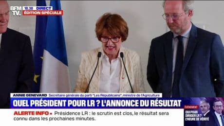 Bruno Retailleau élu président des Républicains avec un score de 74,31%