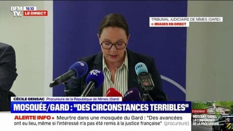 Meurtre d'Aboubakar Cissé: "Rien, en l'état, ne permet de supposer, qu'il avait déjà croisé le parcours de son agresseur" à la mosquée de La Grand-Combe , affirme la procureure de la République de Nîmes