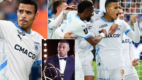 Revealed: Mason Greenwood's response after former Man United star was SNUBBED in French union's Player of the Season nominations despite 18-goal haul