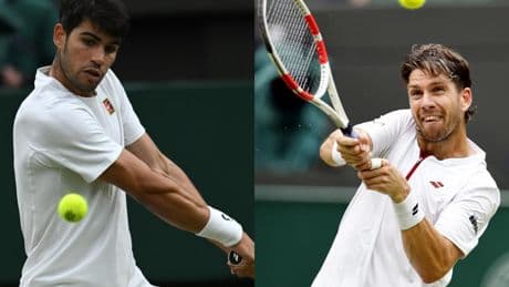 Alcaraz - Norrie: a qué hora y dónde ver en TV en directo el duelo de cuartos de Wimbledon