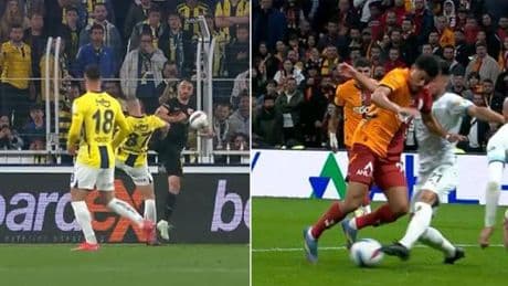 Süper Lig'de VAR kayıtları açıklandı! Galatasaray'ın iptal edilen, Fenerbahçe'nin kazandığı penaltı...