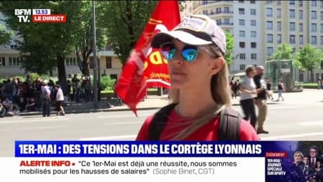 Manifestation du 1er-Mai: 10.000 manifestants ont défilé dans les rues de Lyon selon la CGT