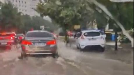 Inondations, grêle... Les images des dégâts causés par de puissants orages ce mardi