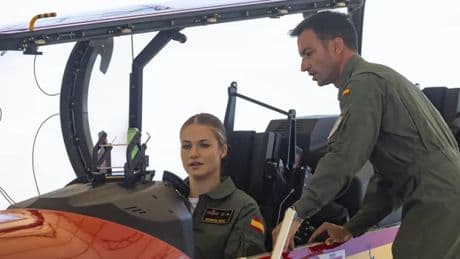 Cuándo veremos a la princesa Leonor pilotar por primera vez un avión en la Academia del Aire