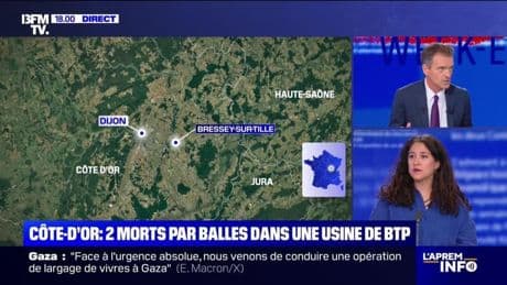 Story 1 : Deux morts par balle dans une usine de BTP en Côte-d'Or - 01/08
