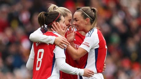 Arsenal to play Women’s Super League home games at the Emirates next season