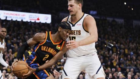 Shai y los Thunder se topan con un Jokic monstruoso (40+22)