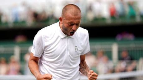 Dan Evans ready for a crack at Novak Djokovic in Wimbledon second round