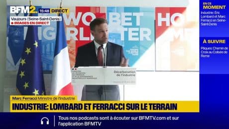 Marc Ferracci : "L'industrie a un avenir (...) résolument orienté vers la décarbonation"