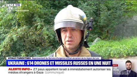 Guerre en Ukraine: 614 drones et missiles lancés par la Russie pendant la nuit, un record depuis un mois
