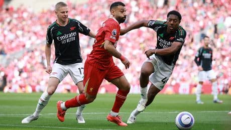 Premier Lig'deki dev maçta Liverpool ile Arsenal yenişemedi