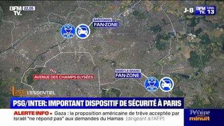 PSG/Inter: tout savoir sur l'important dispositif de sécurité mis en place à Paris