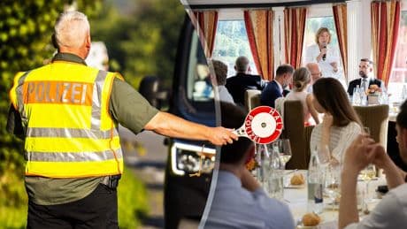 EU-bobo’s bejubelen op feestje succes van Schengen, terwijl ze aan de grens gek worden van controles