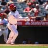 Abrams' 2-run triple in 11th helps Nats beat Angels; Washington's Wood walked intentionally 4 times