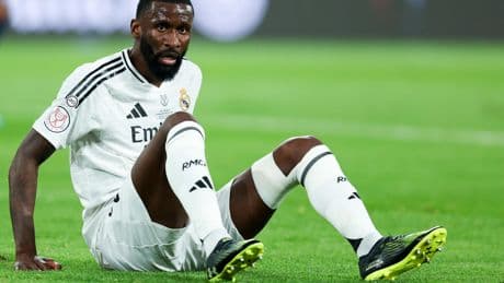 Foot : Rüdiger suspendu six matches après son exclusion en finale de Coupe du Roi