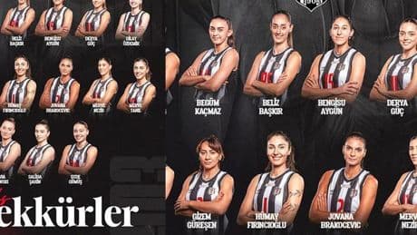 Beşiktaş Kadın Voleybol Takımı sil baştan! Ayrılıklar açıklandı