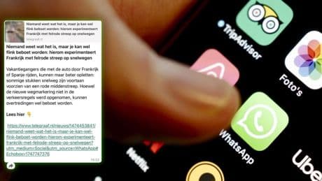 De Telegraaf op WhatsApp: altijd en overal op de hoogte van het laatste nieuws