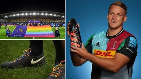 Rugby joins the Premier League in 'SCRAPPING Rainbow Laces initiative' - and 'prepares to launch its own campaign' after severing ties with anti-discrimination charity Stonewall