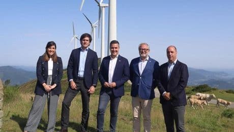 Siemens Gamesa llega a tiempo para el primer parque eólico que se levanta en Euskadi en 19 años