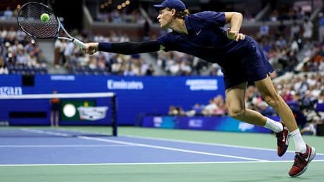 US Open live: Sinner battles Musetti after Anisimova stuns Swiatek to set up Osaka semi-final