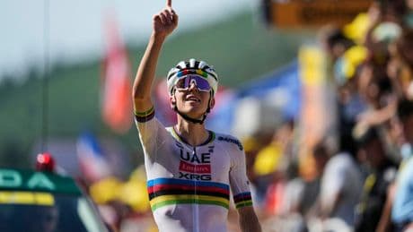 Tadej Pogacar dedicates Tour de France win to teenaged Italian cyclist who died in crash
