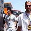 England stars' big bonding day out: Harry Kane and Thomas Tuchel take players to the Barcelona Grand Prix