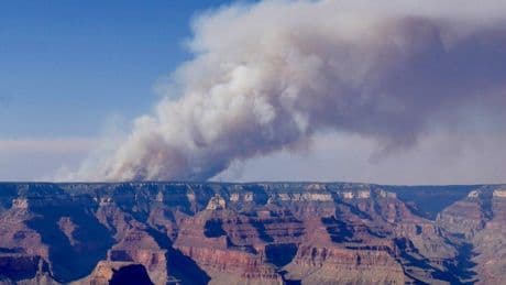 Le Grand Canyon ferme sa rive nord pour le reste de la saison à cause d'un incendie
