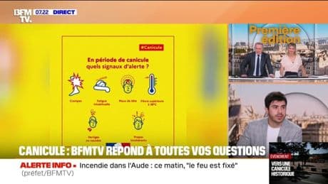 En cas de coup de chaleur, quels symptômes doivent alerter? BFMTV répond à vos questions sur la canicule