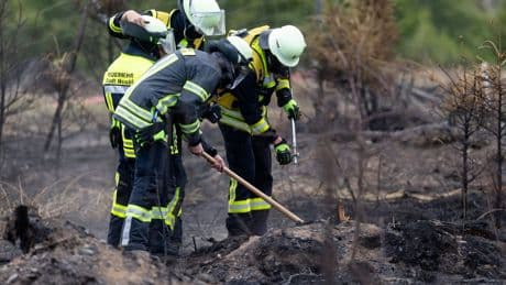 Katastrophenfall nach Waldbrand in Thüringen aufgehoben