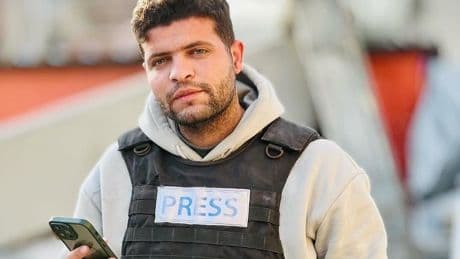 ‘Ik wil het menselijk leven in Gaza aan de wereld laten zien. Maar doorwerken zonder te eten gaat niet’