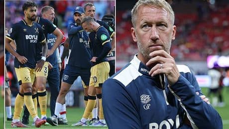 Inside the West Ham camp: What the dressing room was REALLY like following Sunderland defeat, the area Graham Potter needs to improve - plus latest on transfer targets
