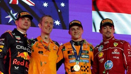 Verstappen y su elogio Piastri: "Eso es lo que se necesita cuando se quiere luchar por un campeonato"