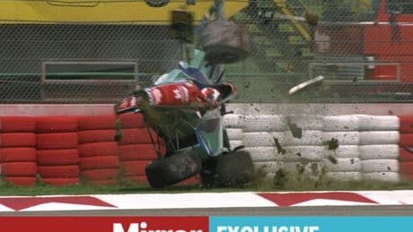 All I remember about the 140mph F1 crash that nearly killed me was saying 'Oops'