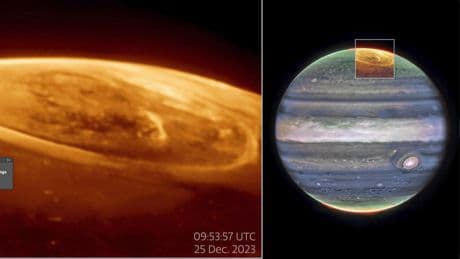 🌟The Bright Side: NASA captures new images of dazzling auroras on Jupiter