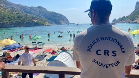 À Marseille, des CRS déployés dans les calanques pour veiller sur les vacanciers