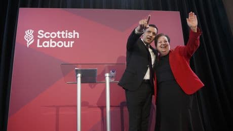 Voters face 'straight choice' between Labour and SNP as Tories in 'terminal decline'
