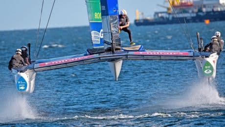 SailGP vor Rügen: Mit Tempo 100 durch die Ostsee