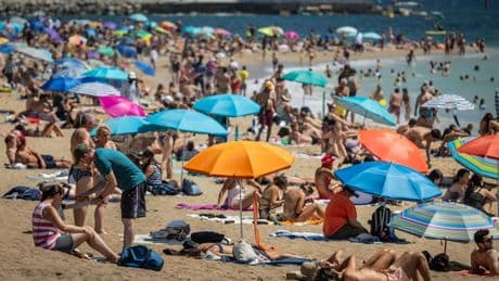 Odio el verano... en la playa