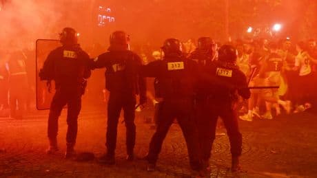 Fransa'da PSG olayları çıktı: 81 gözaltı