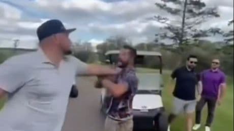 Golfer pummeled, thrown into pond during wild on-course fight: video